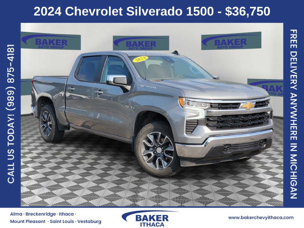Certified 2024 Chevrolet Silverado 1500 LT