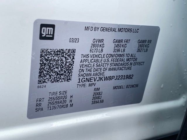 Certified 2023 Chevrolet Traverse RS w/ LPO, Floor Liner Package image 27