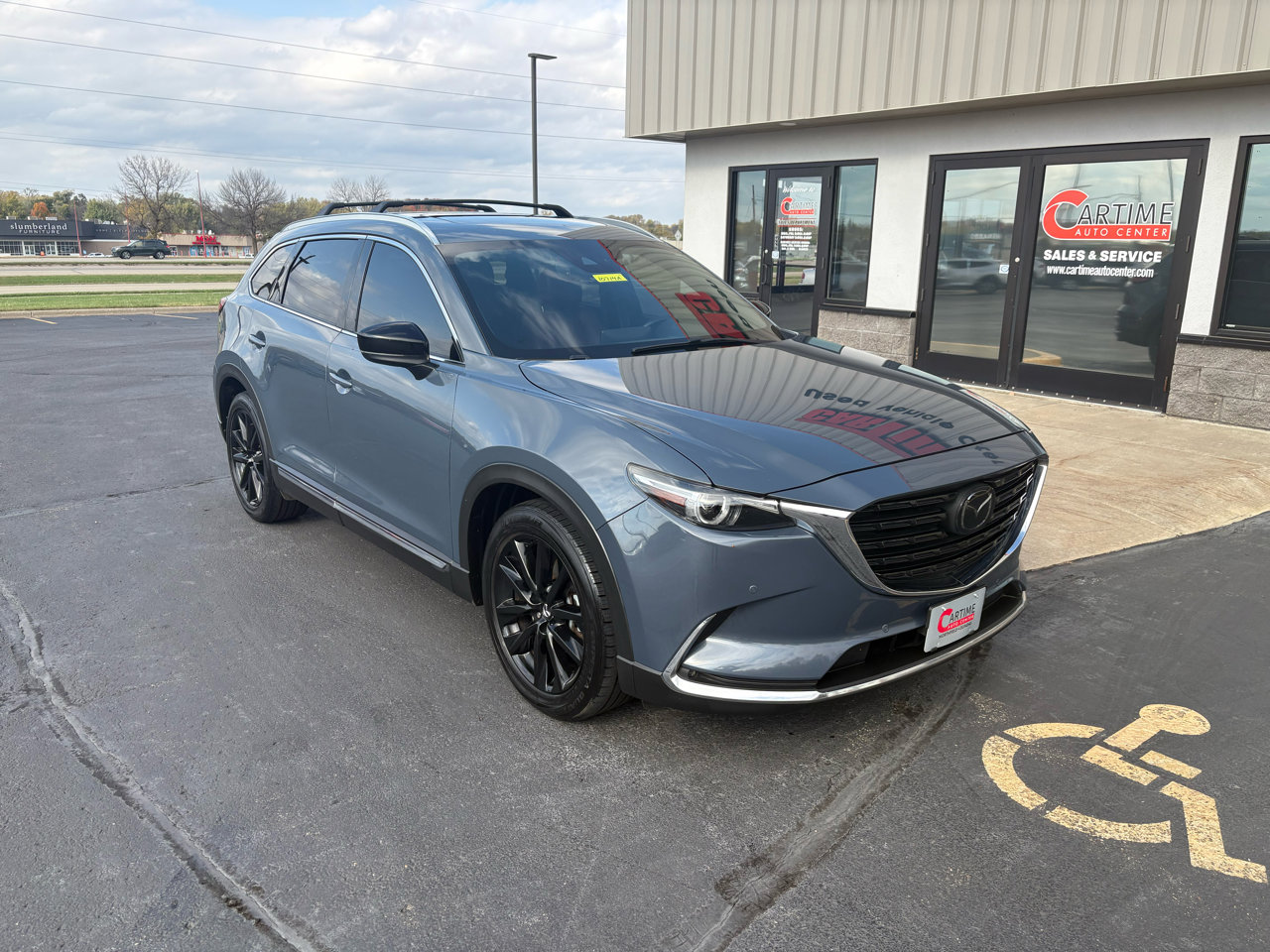 Used 2021 MAZDA CX-9 Carbon Edition image 2