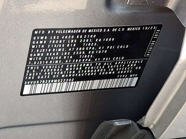 Certified 2024 Volkswagen Taos SE AWD/4WD image 31
