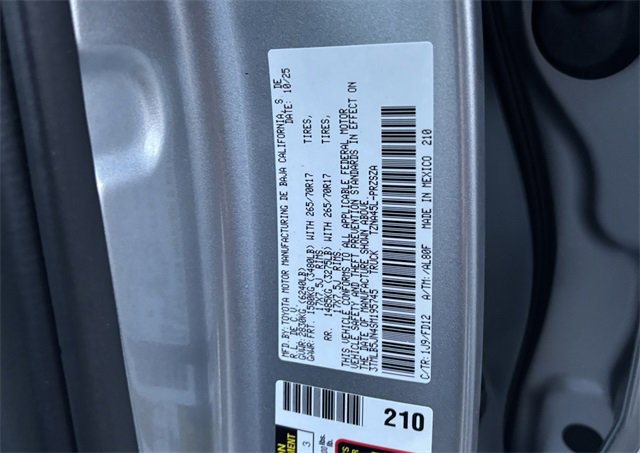 New 2025 Toyota Tacoma TRD Off-Road image 34