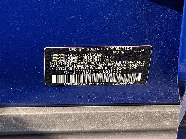 Used 2025 Subaru WRX Premium AWD/4WD image 22