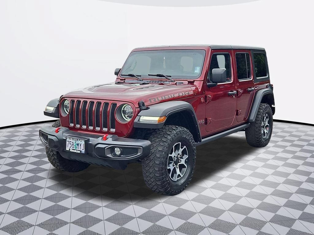 Used 2021 Jeep Wrangler Unlimited Rubicon AWD/4WD image 2