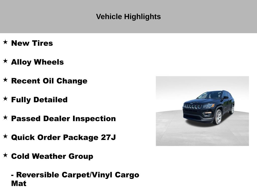 Used 2018 Jeep Compass Latitude w/ Popular Equipment Group image 9