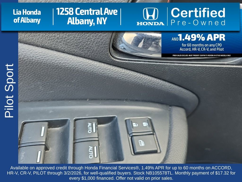 Certified 2022 Honda Pilot Sport image 12