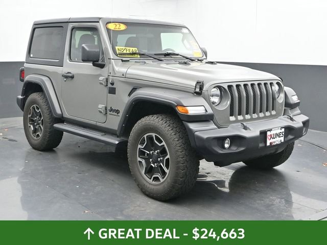Used 2022 Jeep Wrangler Sport image 2