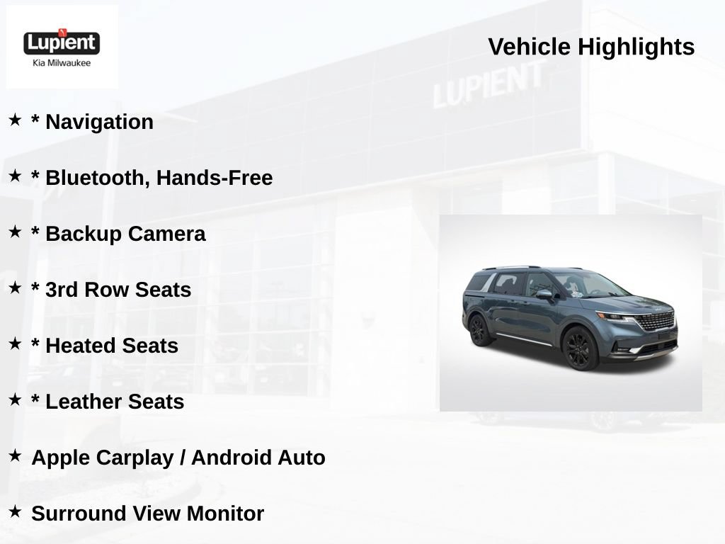 Used 2024 Kia Carnival SX FWD image 5