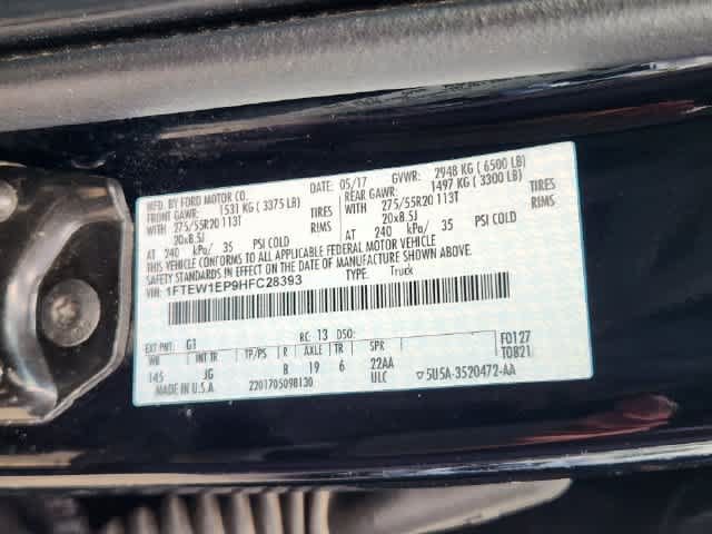 Used 2017 Ford F150 XL w/ Equipment Group 101A Mid AWD/4WD image 19