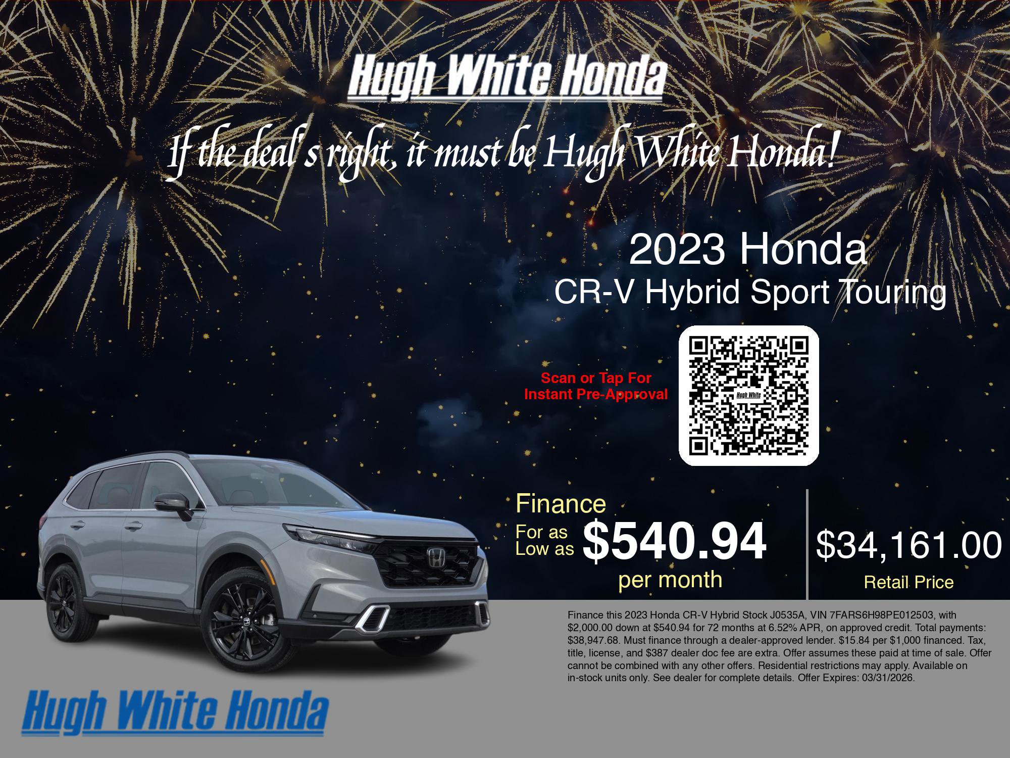 Used 2023 Honda CR-V Sport Touring image 3