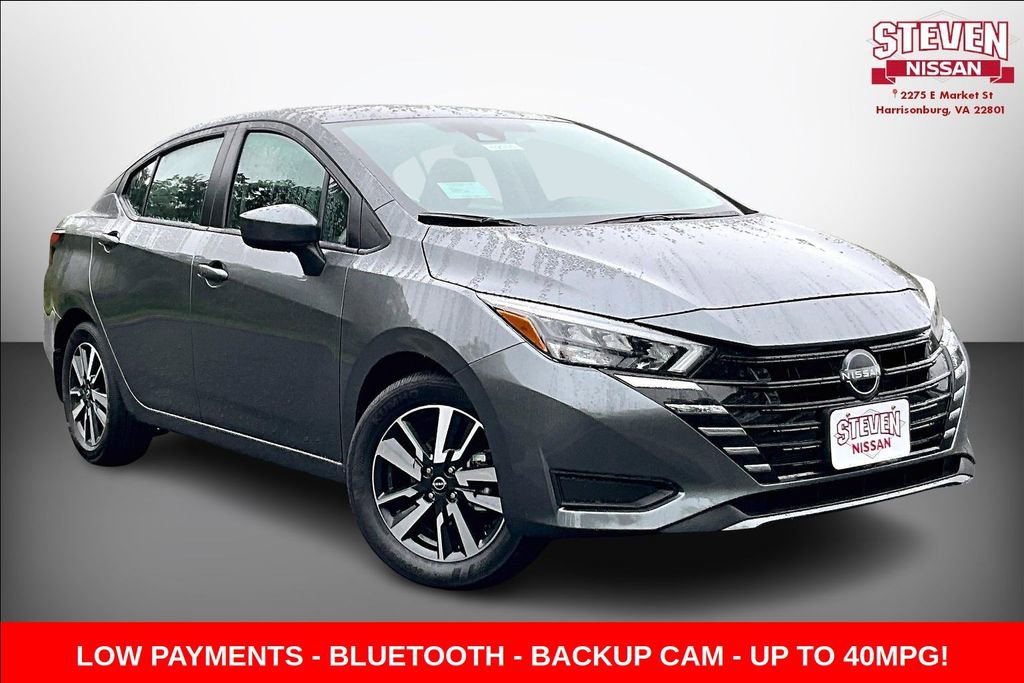 New 2025 Nissan Versa SV w/ Trunk Package FWD image 1