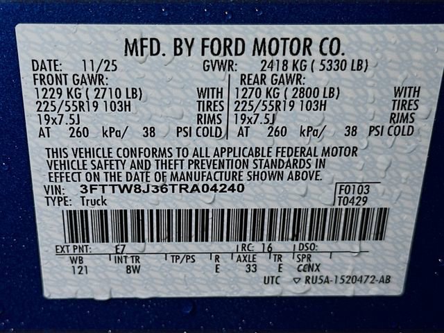New 2026 Ford Maverick XLT w/ Equipment Group 301A image 12