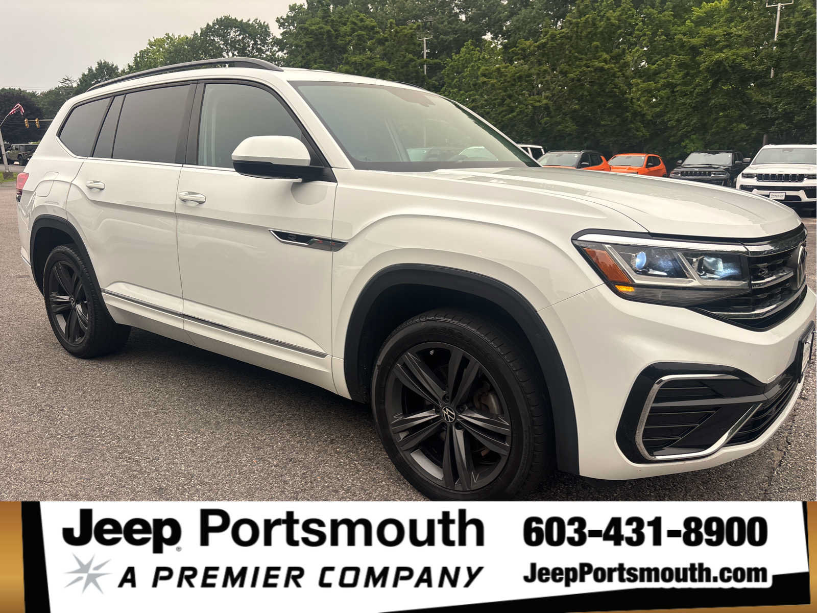 Used 2021 Volkswagen Atlas SE w/ Towing Package AWD/4WD video 1