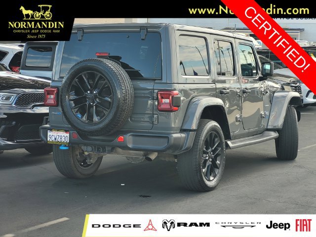 Certified 2022 Jeep Wrangler Unlimited Sahara AWD/4WD image 3