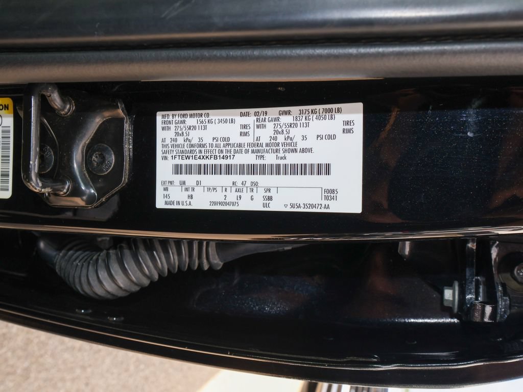 Used 2019 Ford F150 Lariat AWD/4WD image 35