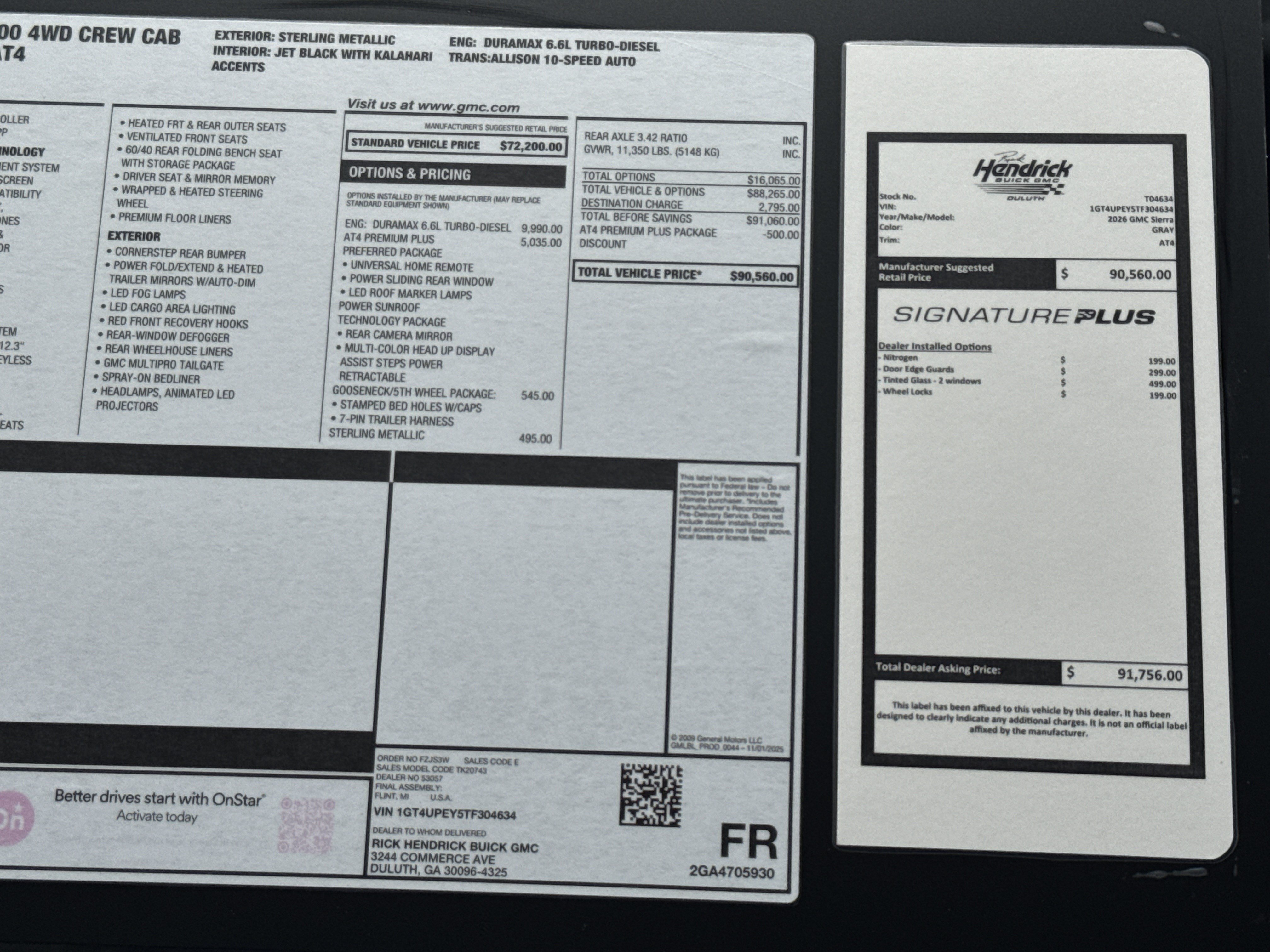New 2026 GMC Sierra 2500 AT4 w/ AT4 Premium Plus Package AWD/4WD image 38