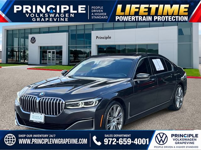 Used 2021 BMW 740i w/ Premium Package RWD image 1