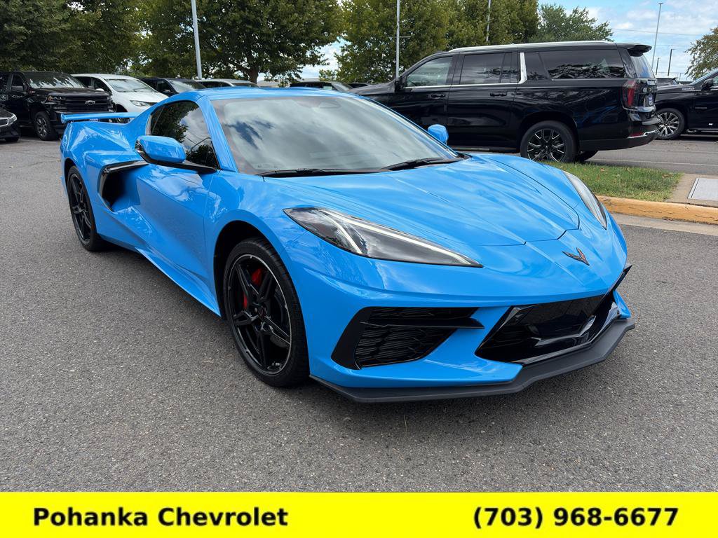 Certified 2025 Chevrolet Corvette Stingray Preferred Cpe w/ Z51 Performance Package