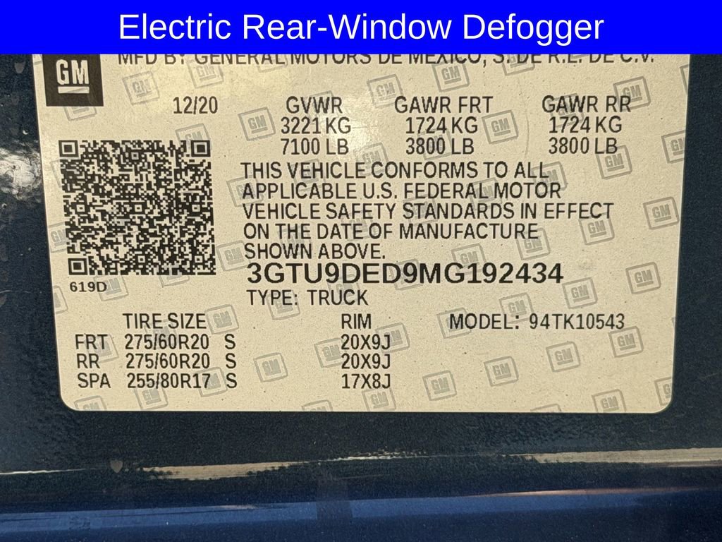 Used 2021 GMC Sierra 1500 SLT image 15