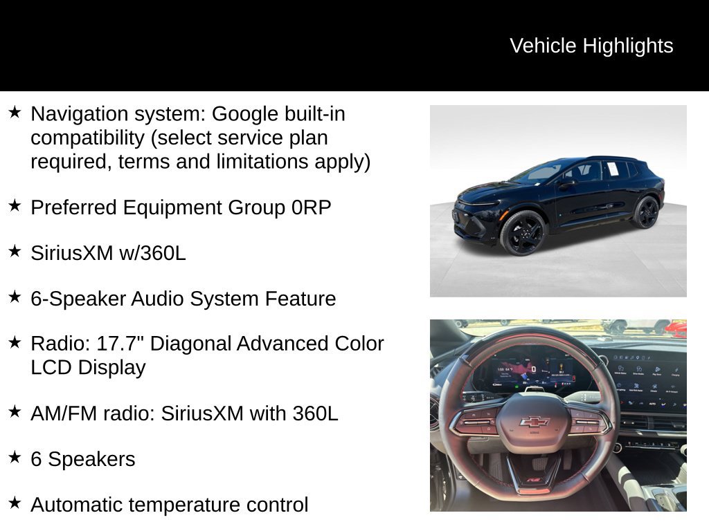Certified 2024 Chevrolet Equinox EV RS FWD image 9