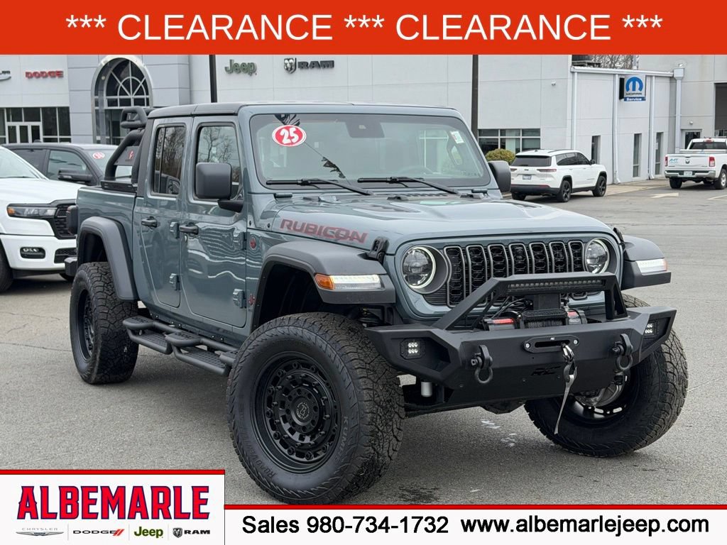 New 2025 Jeep Gladiator Rubicon w/ Convenience Group