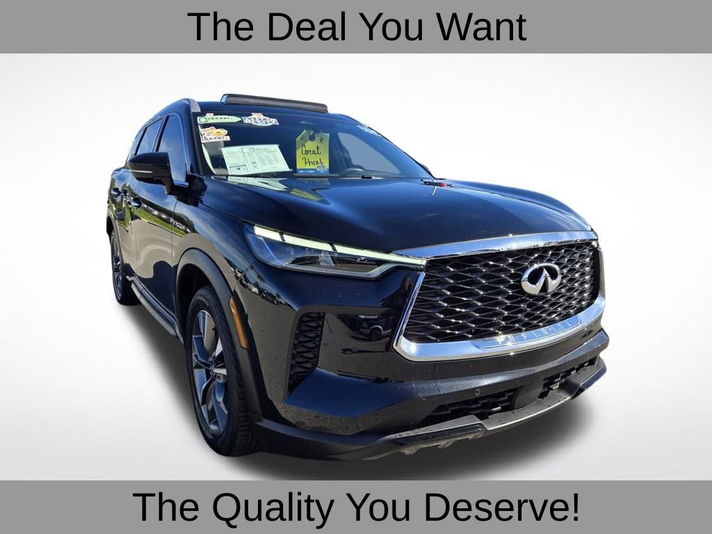 Used 2023 INFINITI QX60 Luxe video 1