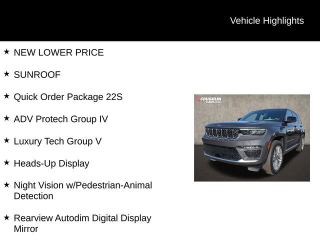Used 2022 Jeep Grand Cherokee Summit w/ Adv Protech Group IV image 2