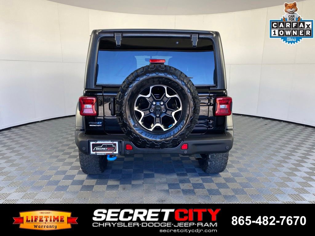 Used 2022 Jeep Wrangler Unlimited Rubicon 4xe w/ Steel Bumper Group AWD/4WD image 6