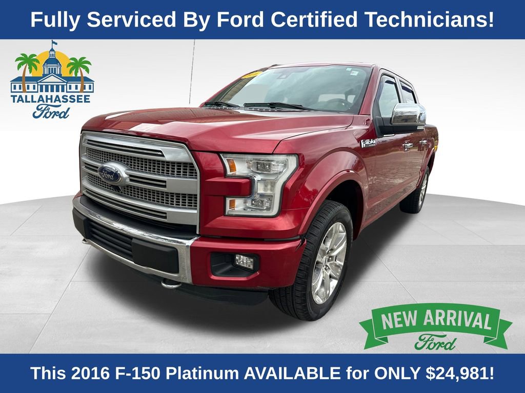 Used 2016 Ford F150 Platinum w/ Equipment Group 701A Luxury image 1