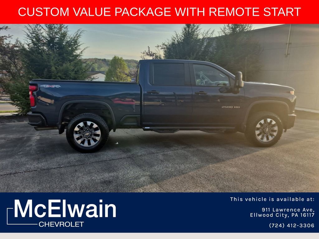 Used 2022 Chevrolet Silverado 2500 Custom w/ Custom Value Package AWD/4WD image 16