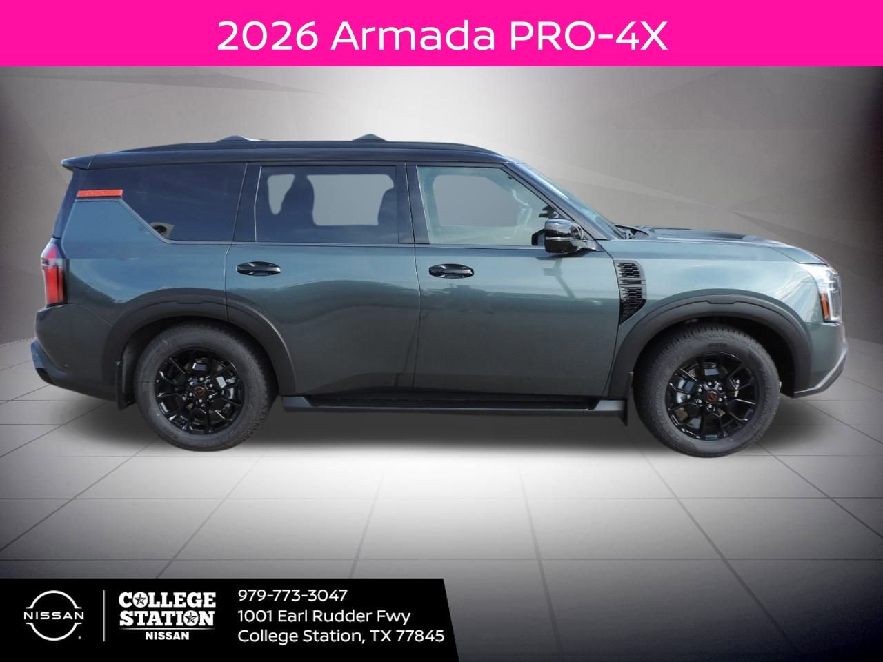 New 2026 Nissan Armada PRO-4X w/ Captain's Chari Seat Package image 2
