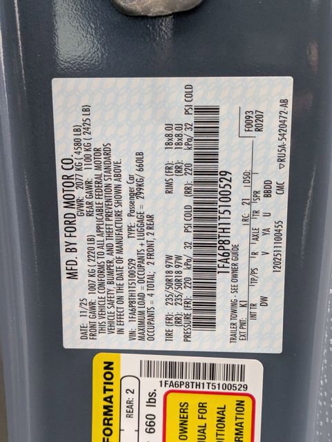 New 2026 Ford Mustang Coupe image 32