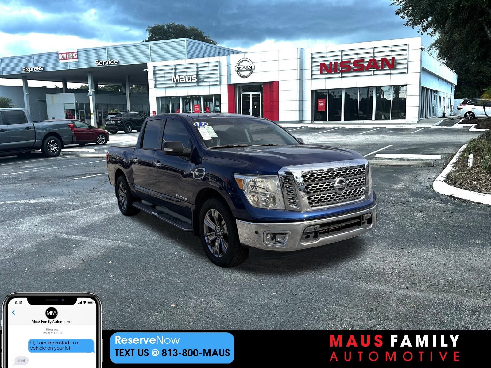 Used 2017 Nissan Titan SV