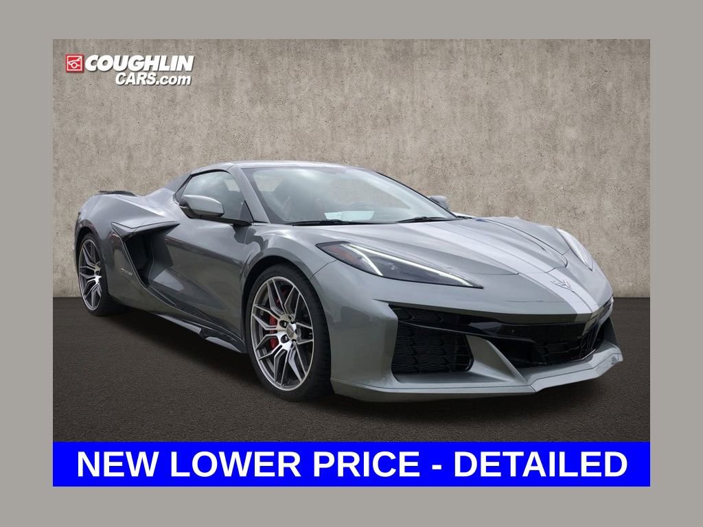 Used 2023 Chevrolet Corvette Z06 w/ Chrome Exterior Badge Package