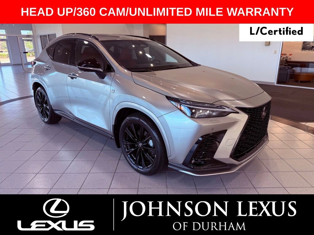 Certified 2024 Lexus NX 450h+ F Sport w/ Vision Package