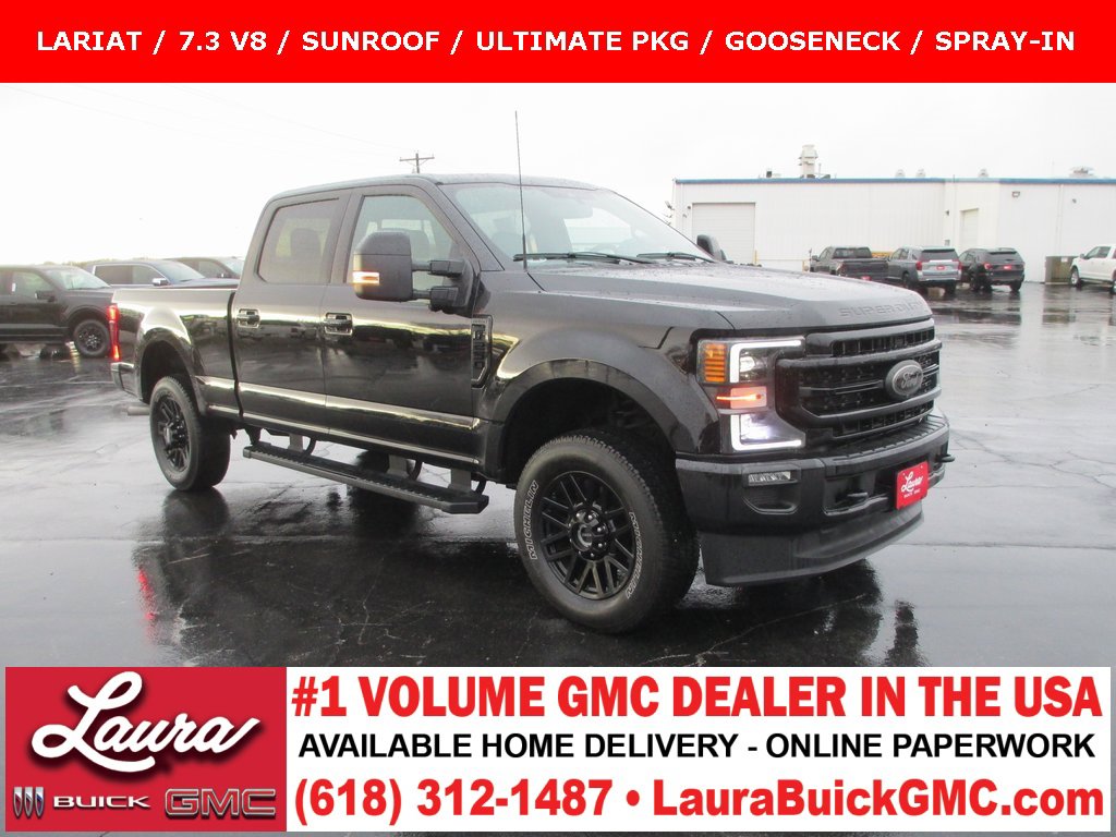Used 2022 Ford F250 Lariat w/ Black Appearance Package image 1