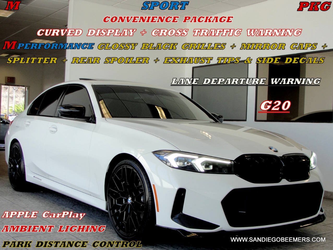 Used 2023 BMW 330i Sedan w/ M Sport Package