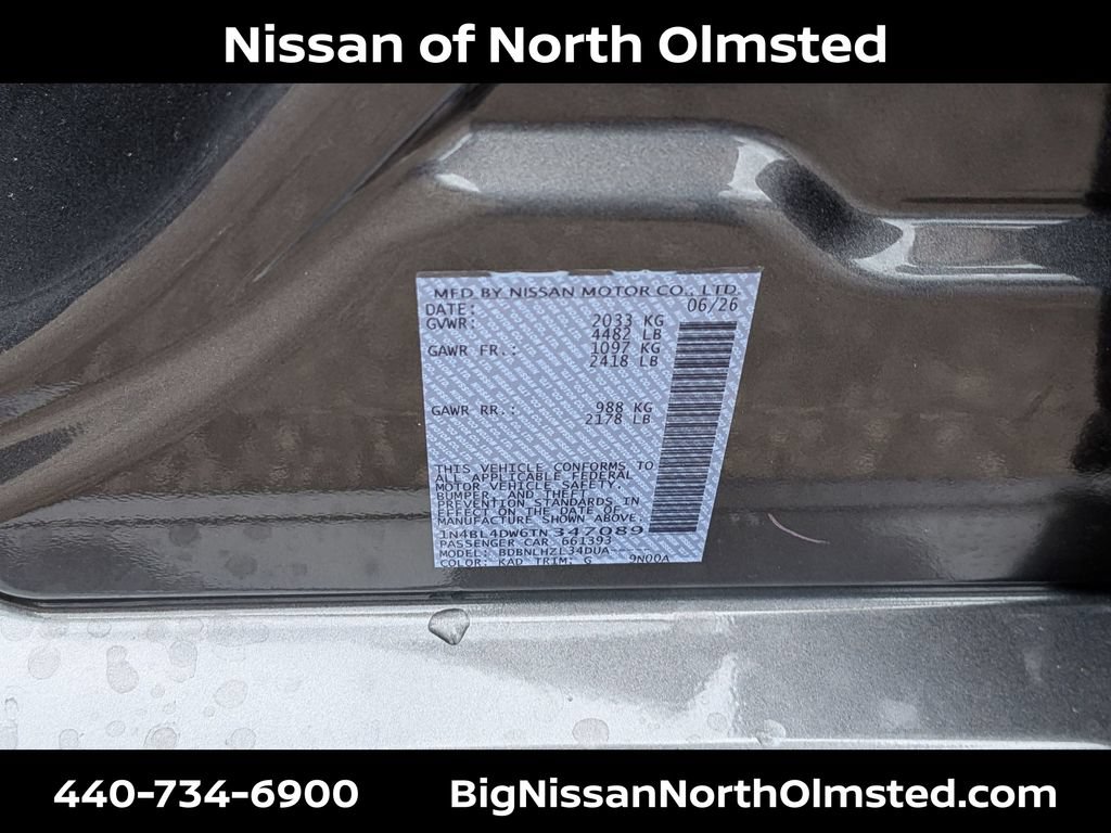 New 2026 Nissan Altima 2.5 SV AWD/4WD image 18