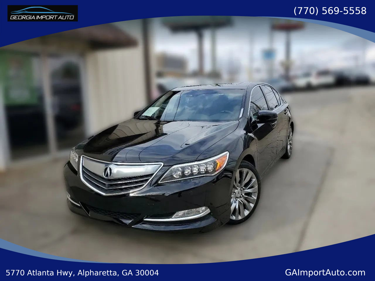 Used 2017 Acura RLX w/ Advance Package image 1