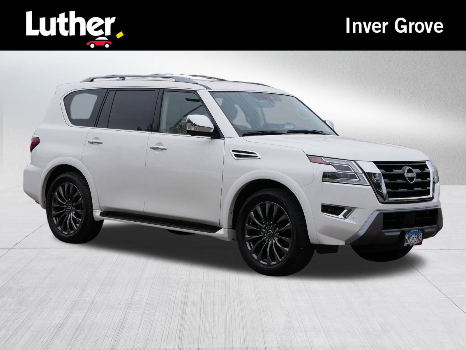 Certified 2024 Nissan Armada Platinum w/ Captain's Chairs Package