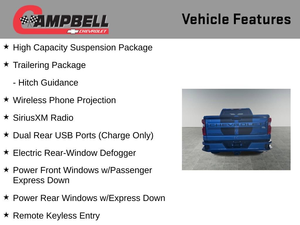 Used 2022 Chevrolet Silverado 1500 Custom w/ Rally Edition image 31