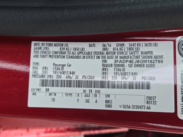 Used 2016 Ford Fiesta SE FWD image 21