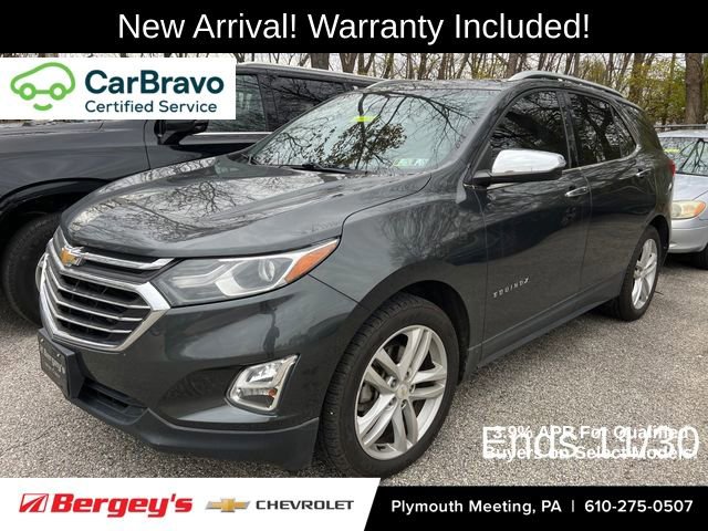 Certified 2018 Chevrolet Equinox Premier
