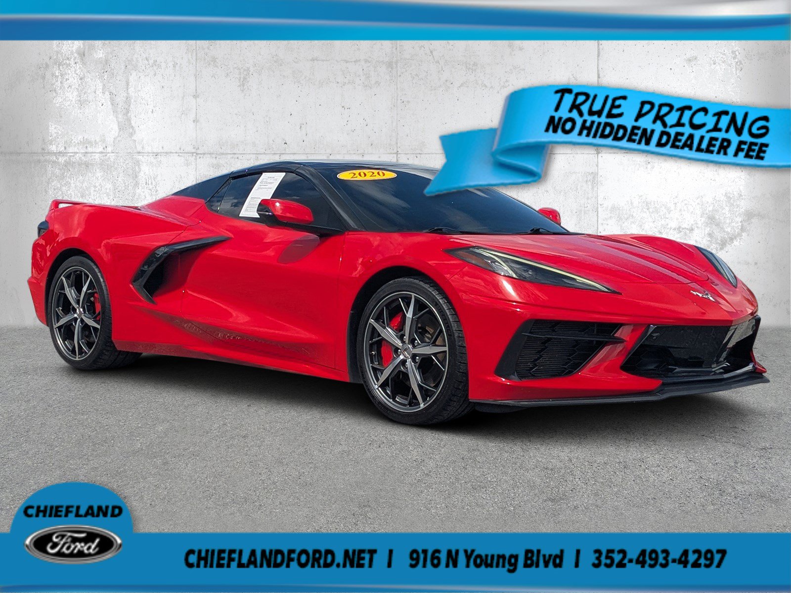 Used 2020 Chevrolet Corvette Stingray Preferred Conv w/ 2LT Preferred Equipment Group