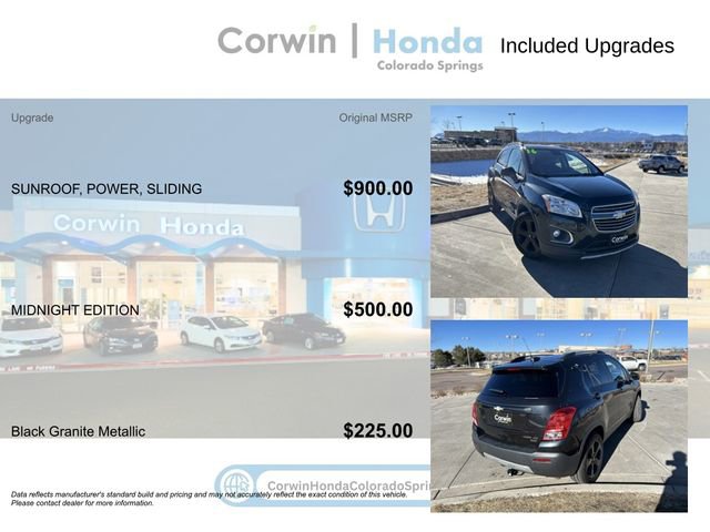 Used 2016 Chevrolet Trax LTZ w/ Midnight Edition image 4