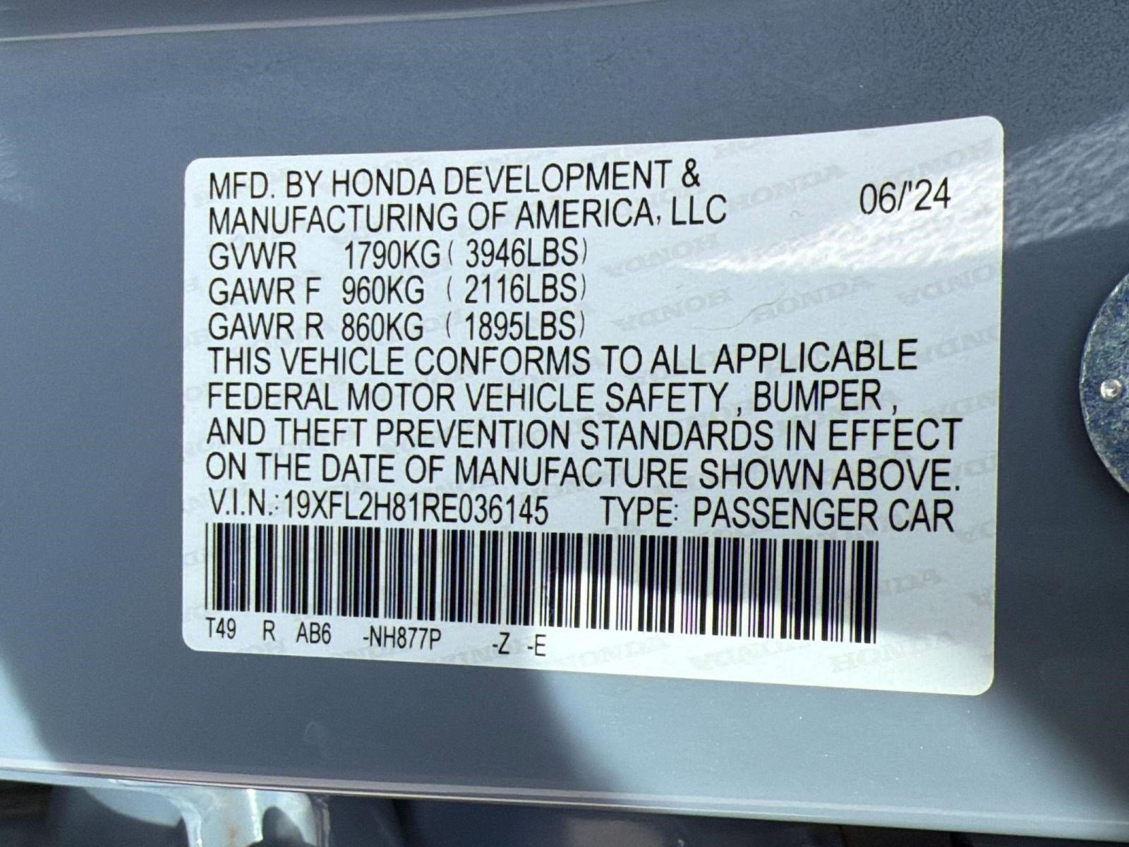 Used 2024 Honda Civic Sport image 19