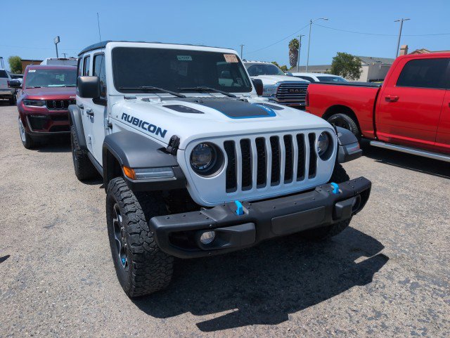 Used 2023 Jeep Wrangler Unlimited Rubicon 4xe w/ Steel Bumper Group AWD/4WD image 2