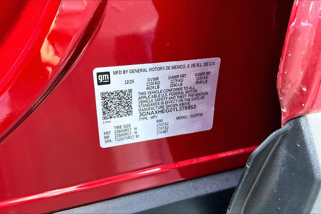 New 2026 Chevrolet Equinox LT image 14