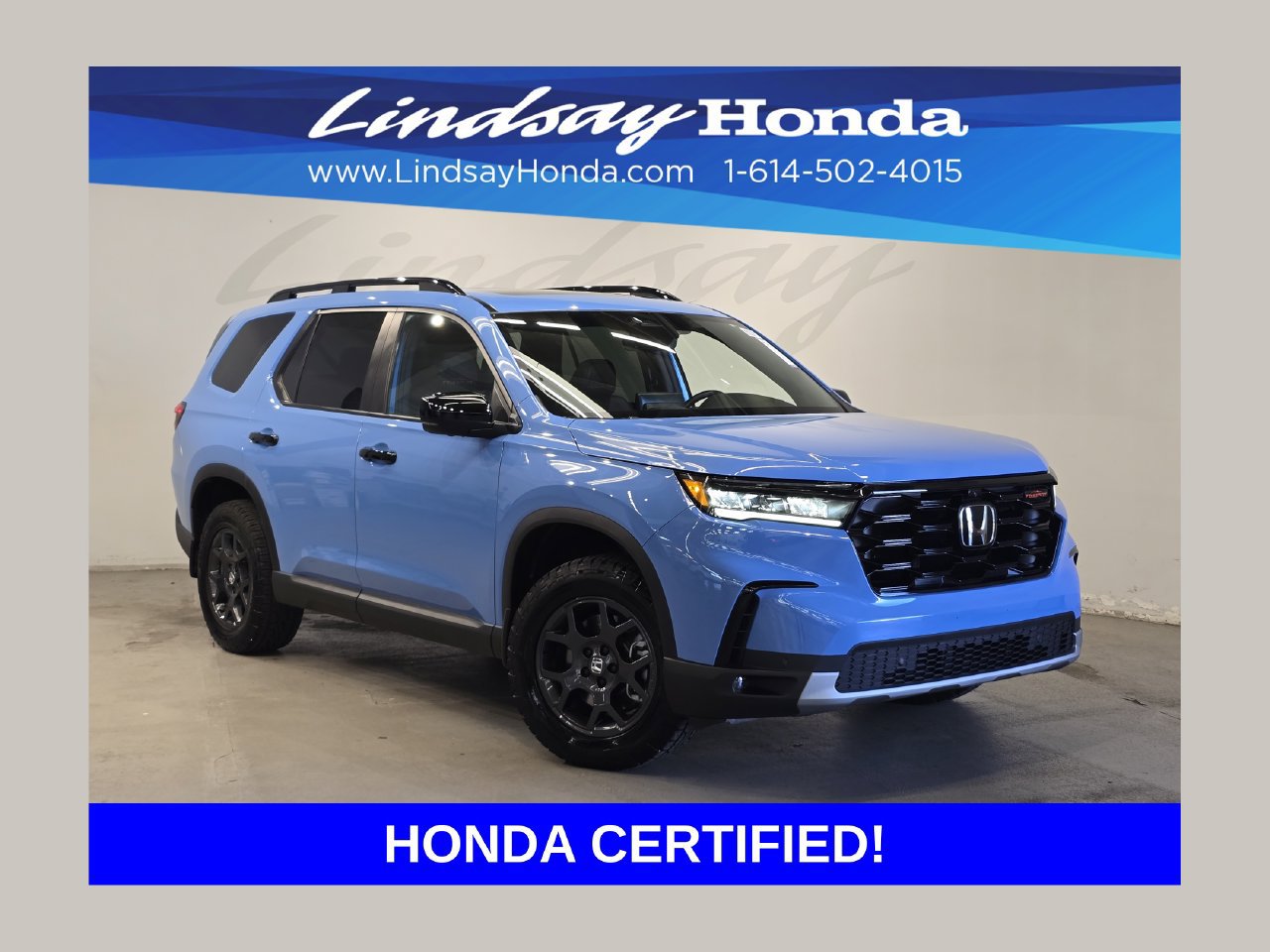 Certified 2025 Honda Pilot TrailSport