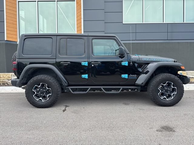 Used 2023 Jeep Wrangler Unlimited Rubicon 4xe w/ Cold Weather Group AWD/4WD image 2