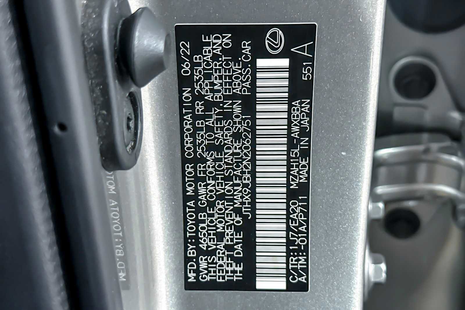 Used 2022 Lexus UX 250h image 29